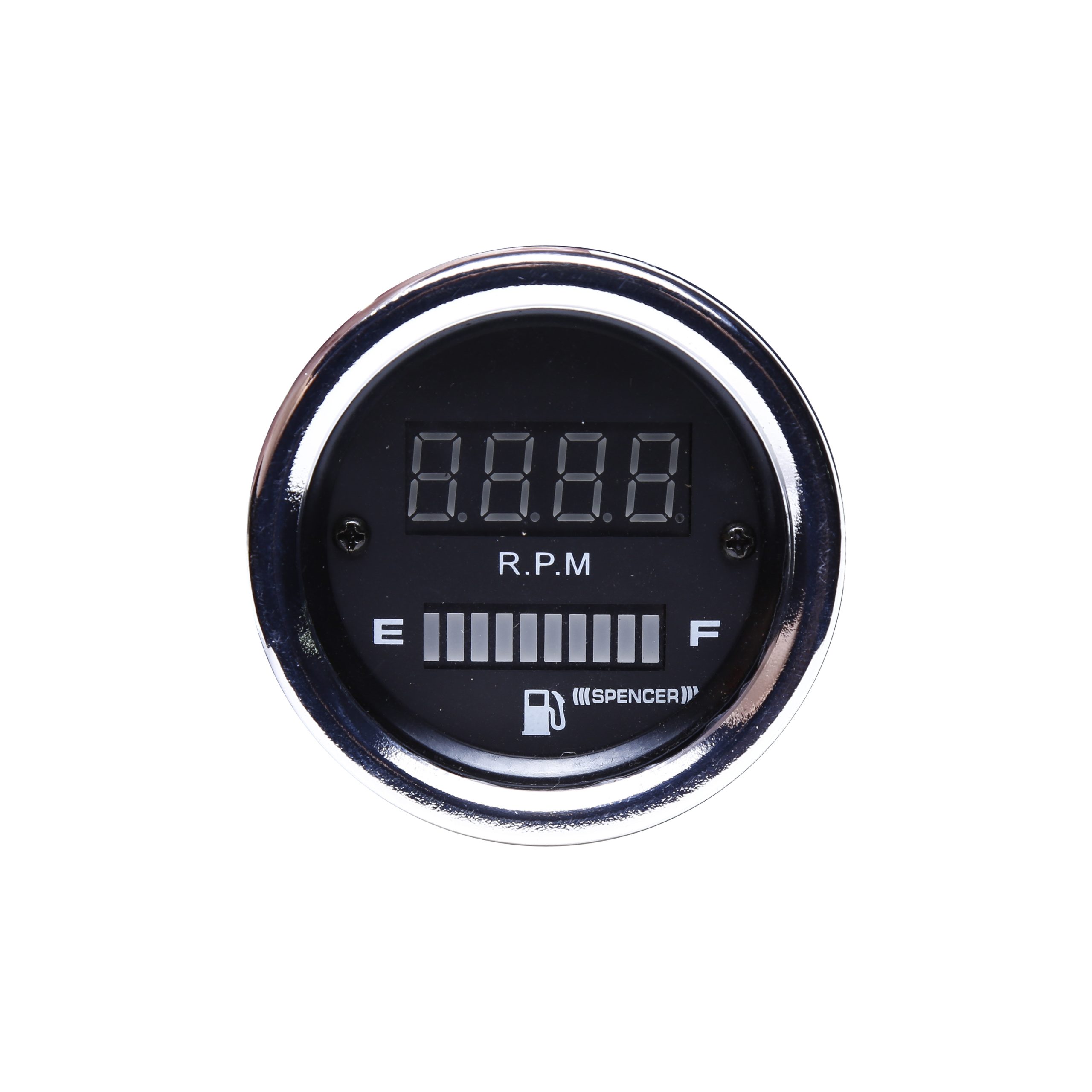 Contagiro Tacômetro Digital Cromado