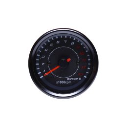 Contagiro Tacômetro Analógico Preto