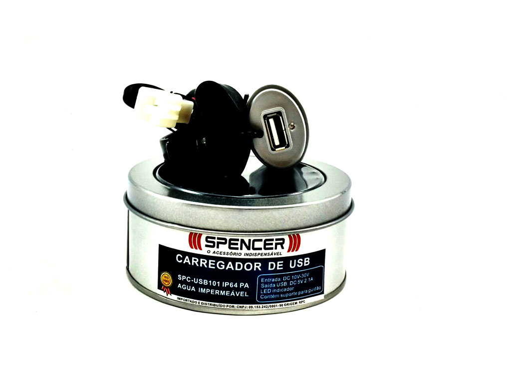 Carregador USB Spencer