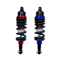00203 - AMORTECEDOR POR LINK BROS NXR 125-150 03-05 - VERMELHO E AZUL